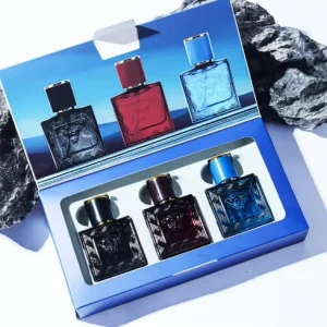 Men’s Floral Eau De Parfum Cologne Body Spray Gift Set 30ML Long Lasting Daily Care Perfume