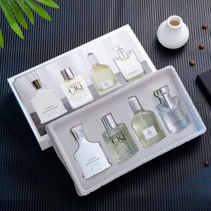 Men’s Fragrance Sets Cologne Men’s Perfume Tea Vanilla Vetiver Silver Mountain Spring Gift Box