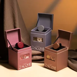 Metal Handmade Ocean Scent Car Air Freshener Solid Perfume Set Natural Evaporative Vent Clip Decor Christmas Gift Pack