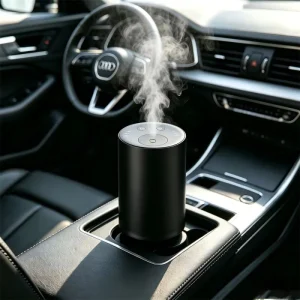Metal Rechargeable 25Ml Usb Recharge Ultrasonic Diffuser Car Essential Oil Aromatherapy Diffuser