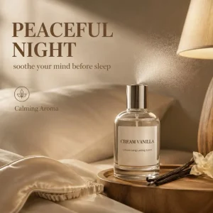 Mild Comfort Milky Vanilla Notes Calming Aroma Long Lasting Luxury Gift Cream Vanilla Women Perfume