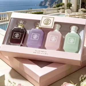 Mini 4x30ml Eau De Parfum Original Long lasting Arabic Women’s Woody Spray Travel Size Gift Set