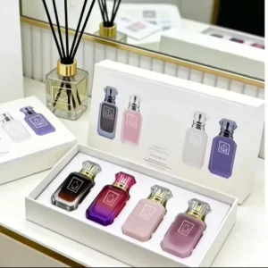 Mini 4x30ml Eau De Parfum Original Long lasting Arabic Women’s Woody Spray Travel Size Gift Set