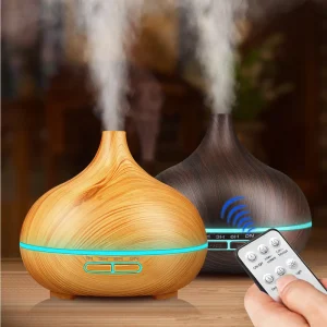 Mini Desktop LED Ultrasonic Aroma Diffuser and Air Humidifier, Rechargeable
