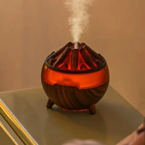 Mini Flame Volcano Electric Air Purifying Aroma Diffuser 300ml