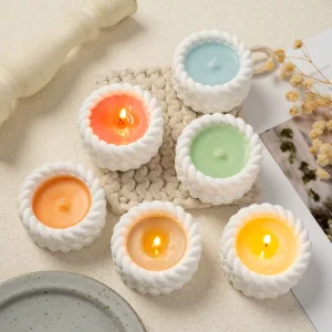 Mini Long-Lasting Scented Soy Wax Candle Premium Aromatherapy Candle for Bedroom Home Decor Odor Eliminator