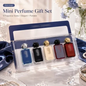 Mini PM9 Woody Spray Cologne Set Long Lasting Eau De Parfum No. 9 Gift Sets with Premium Fragrance