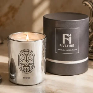 Minimalist Elegant Customized Private Label Handcrafted Natural Soy Wax Scented Candle Eco friendly Family Pet Safe