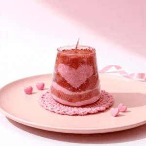 Modern DIY Votive Candles with Pearl Colored Sand Wax Handmade for Home Decoration for Christmas and Diwali Occasions