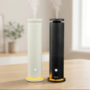 Modern Home Decor Aroma Diffuser with Multiple Diffusion Modes, Waterless Essential Oil Nebulizer