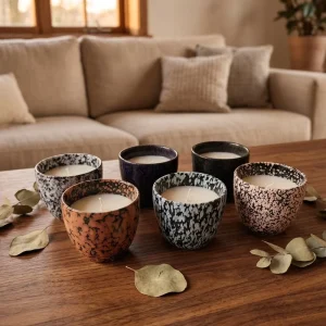Modern Outdoor Garden Aromatherapy Candle Gift Set Handmade Scented Candles for Creativity and Giving
