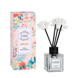 Molly Glory Mini 50ml Reed Diffuser Osmanthus Jasmine Natural Essential Oil Perfume Long Lasting Home Fragrance Air Freshener