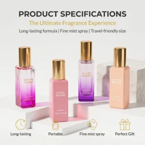 Unisex Elegant and Charming Fragrance Suitable for Gift Giving Premium Luxury Perfume Set