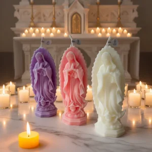 N 052 Madonna Soy Wax Aromatherapy Candle Creative Shooting Props Ornaments Figurines Ornaments Scented Candles