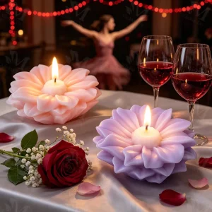 N 121 Manufacture Soy Wax Candle Sunflower Flower Scented Candle DIY Beautiful Ornament Floral Aroma Candle Making Supplies