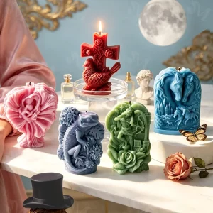N-212 Home Fragrance Wax Gift and Aromatherapy Products Handmade Scented Candle Embossed Souvenir Soy Wax Candle Home Decoration