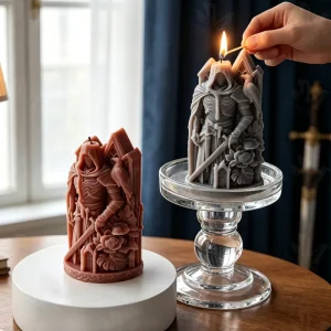 N 270 Portrait in Armor Scented Candles Knight Soy Wax Candles Home Fragrance Novelties Luxury Candles for Home Decor