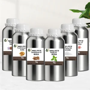 Natural 100% Pure Grade Perfume Oil Raw Material Vanilla Sandalwood Rose Thyme Frankincense Liquid for Cosmetics