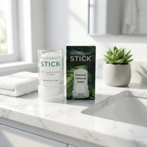 Natural Alum Solid Deodorant Stone Unisex Brand Green Gift Shop Store Operator