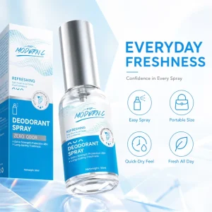 Natural Anti Odor Antiperspirant Lotion for Men Women with Body Odor Control and Sweat Reduction