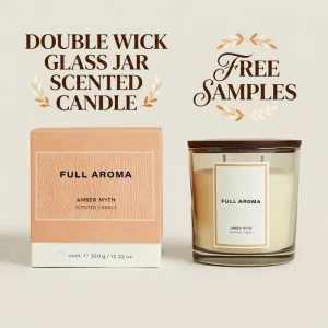 Natural Essential Oil Soy Wax Candle Fragrance Gift Box Candle for Festival Fragrance Gift and Hotel Decoration