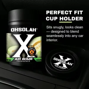 Natural Evaporating Gel Car Air Freshener Long Lasting Light Fragrance Plastic Solid Balm Scent Dashboard No Aromatherapy