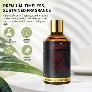 Natural Fragrance Oil from China Manufacturer for Cosmetics and Candles, Diffuser Oil