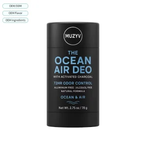 Natural Herbal Charcoal Deodorant Stick for Men and Women Aluminum Free Long-lasting Clear Application OEM ODM Factory Supply