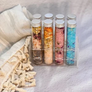 Natural Himalaya Sea Bath Salt for Relaxing Jasmine Scented Essential Oil Moisturizing