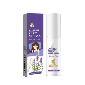 Natural Ingredient Soothing Calming An anxiety Sleep Well 30ml Lavender Essential Oil Spray for Sleeping Room Aroma Air Fresh