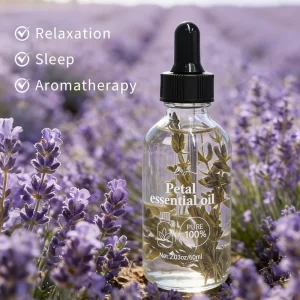 Natural Lavender Essential Body Oil 100% Pure Steam Distilled Firming Nourishing Moisturizing Aromatherapy Massage Oil Private