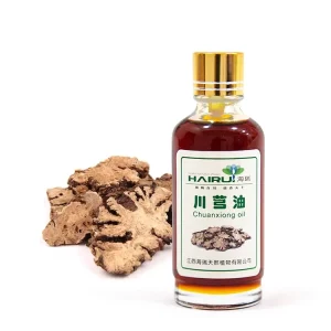 Natural Ligusticum Chuanxiong Rhizome Oil Steam-Distilled Herbal Oil for Massage and Cosmetic Raw Materials