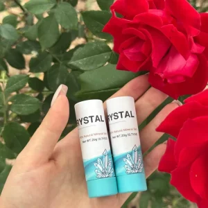 Natural Mineral Potassium Alum Deodorant and Antiperspirant Stick Underarm Deodorant Stone