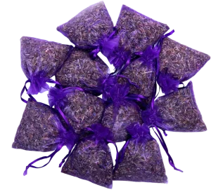 Natural Plant Aromatherapy Sachets Indoor Deodorant Petals Dried Flowers Scented Bag Car Closet Pouches Cotton Shells