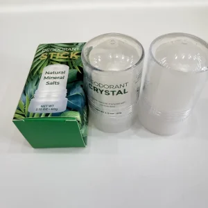 Natural Potassium Alum Underarm Deodorizing Stick and Alum Crystal