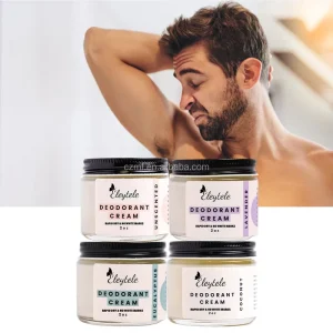 Natural Private Label Natural Natural Deodorizer Supplier Vegan Antiperspirant Women Men Deodorant Cream