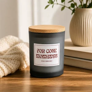 Natural Soy Aromatherapy Candle Custom Packaging Scented Candle Retail Distribution