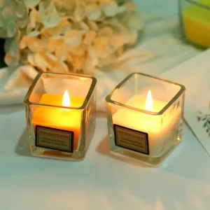 Natural Soy Wax Blend in Rustic Metal Tin with Decorative Lid Infused with Refreshing Citrusy Fragrance Perfect for Creating