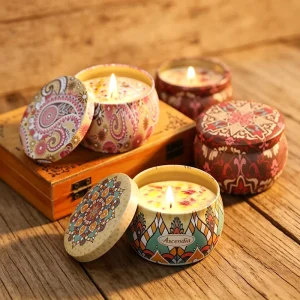 Natural Soy Wax Candle Aromatherapy Candle Luxury Scented Candle Home Fragrance Candle Glass Jar Candle