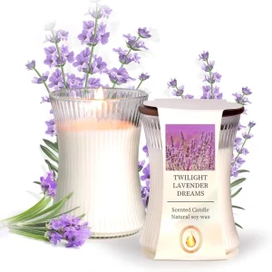 Natural Soy Wax Scented Candles for Home Use Vanilla Scent for Christmas Birthday Mother’s Day