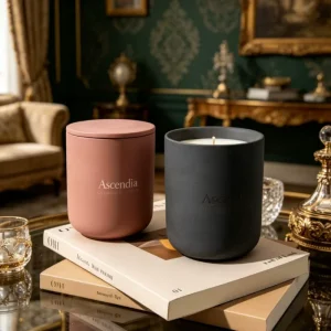 Natural Soy Wax Textured Ceramic Aromatherapy Candle Luxury Home Fragrance Candle Private Label OEM ODM