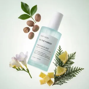 Natures Melody Citrus Fresh Long Lasting Eco Friendly Body Mist 230ml Orange Grove Verbena Scent Women Spray