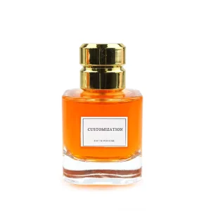 New Arrival Clear Empty Perfume Spray Bottles Glass Square Portable 50 ml Glass Parfum Bottles