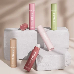 New Design Customized Gradual Plastic 20ml 30ml Luxury Fragrance Oil Roller Bottle Deodorant Containers With Metal Ball