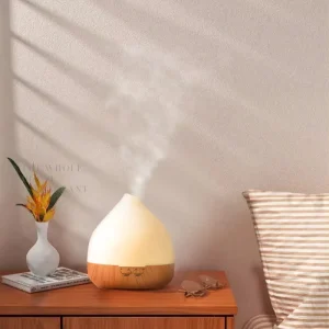 New Design Electric Aroma Diffuser Humidifier Essential Oil Aromatherapy Household Plastic Tabletop 400ml Capacity Quiet