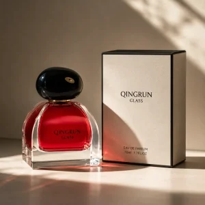 New Design Environmental Perfume Bottle 50ml Custom High Quality Unique Luxury Empty Glass Perfume Bottle with Custom Box