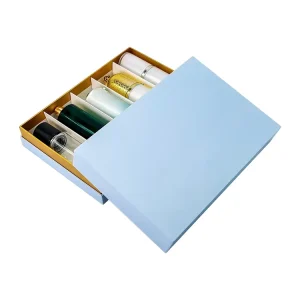 New Design Luxury Cosmetic Gift Box Custom Logo Perfume Gift Sets Packaging Sustainable Rigid Paper Box for Beauty Brands