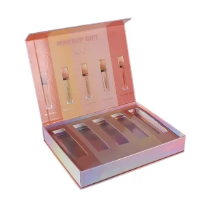 New Design Luxury Cosmetic Skincare Magnetic Gift Box Custom Logo Eco Friendly Perfume Gift Sets Packaging Box with Insert