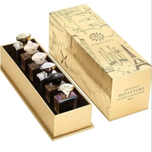 New Design Luxury Perfume Gift Sets Box Custom Logo Eco Friendly Skincare Cosmetic Packaging Mystery Box with Insert
