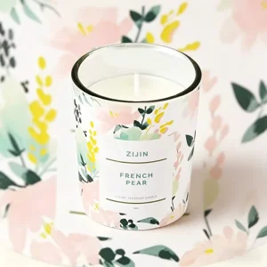 New Handmade Floral Scented Candles As Souvenirs Smokeless Soy Wax DIY Exquisite Packaging Aromatherapy Candles